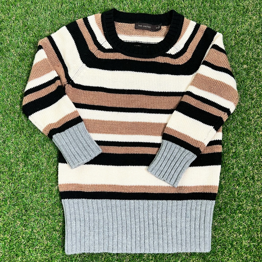 The Limited striped sweater